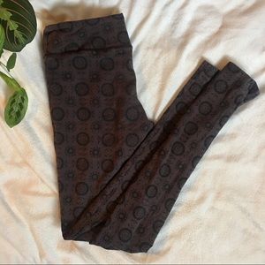 dark purple bp leggings